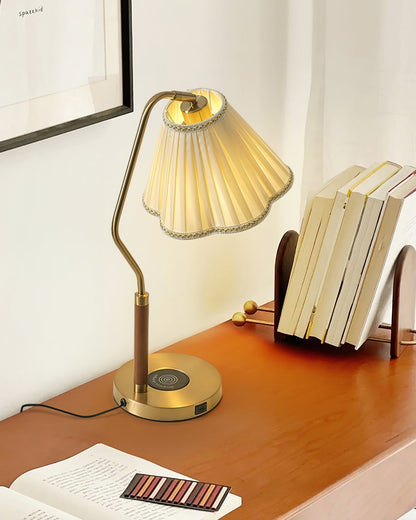 Elegant Soft Shade Table Lamp