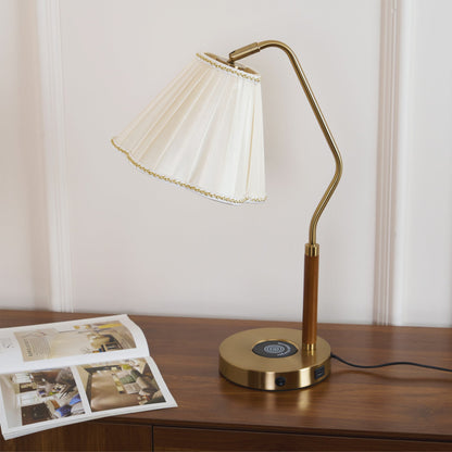 Elegant Soft Shade Table Lamp