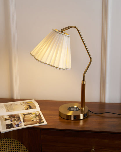 Elegant Soft Shade Table Lamp