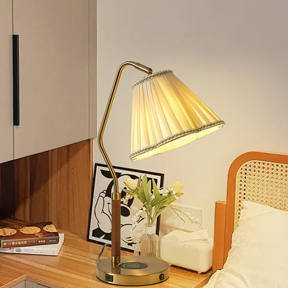 Elegant Soft Shade Table Lamp