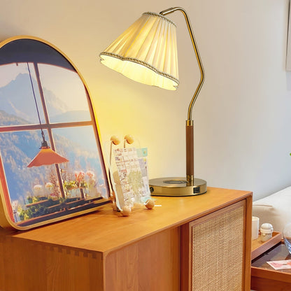 Elegant Soft Shade Table Lamp
