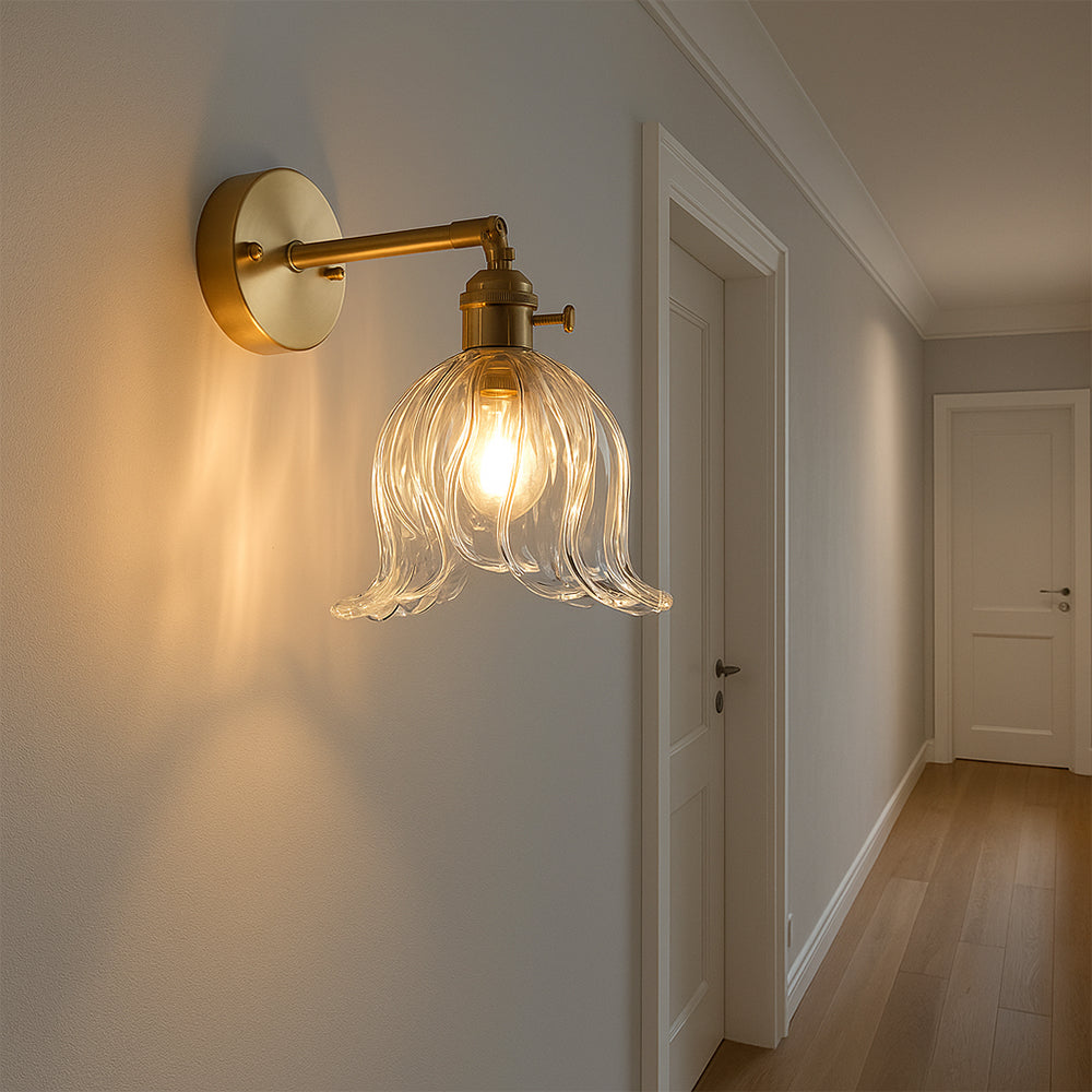 Flower Glass Wall Lamp 4