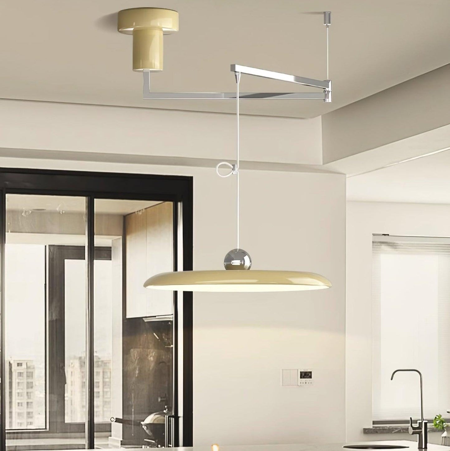 Modern Adjustable LED Pendant Light Fixture