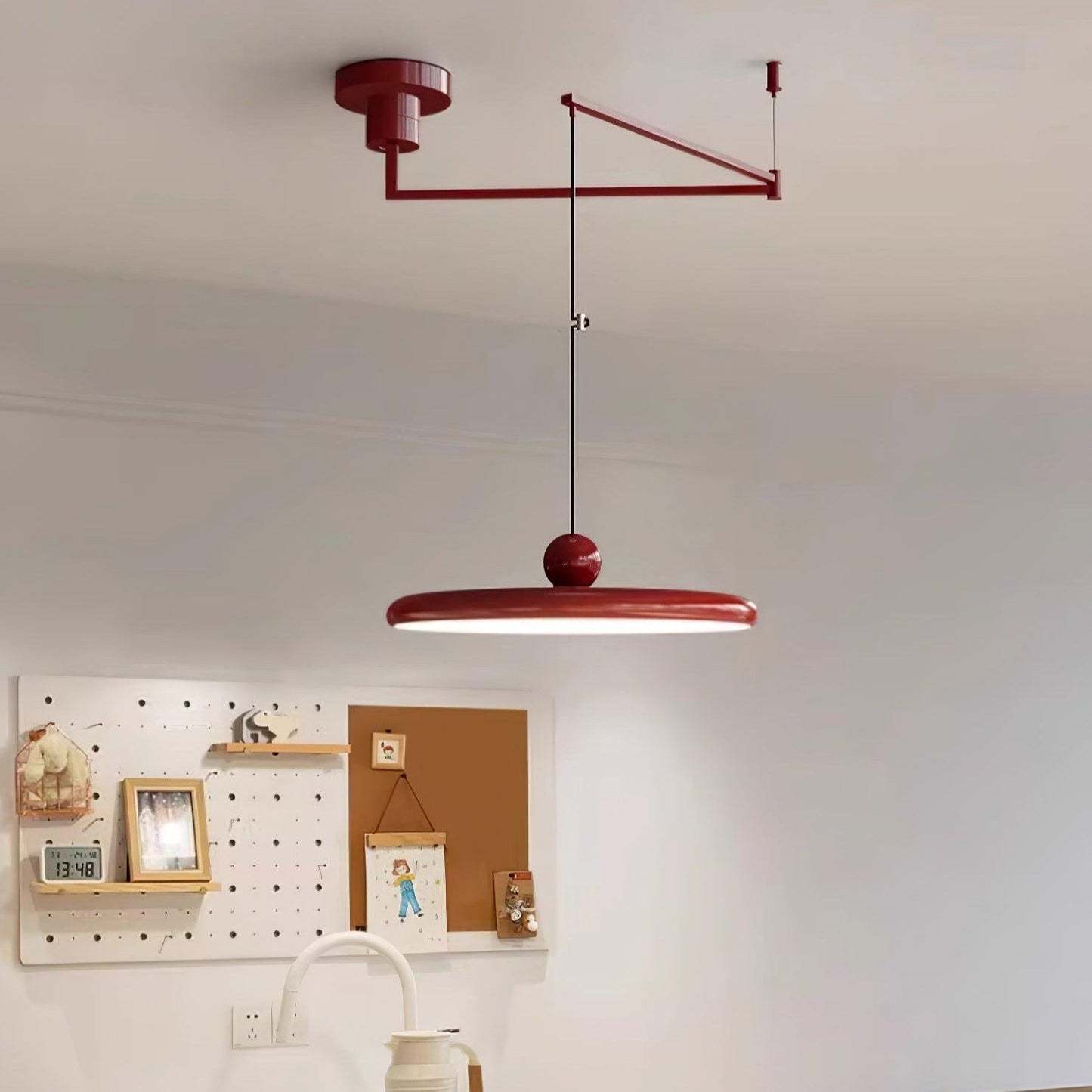 Modern Adjustable LED Pendant Light Fixture