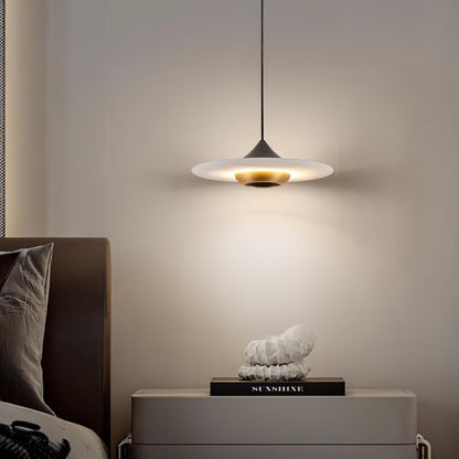 Elegant Marble LED Pendant Light