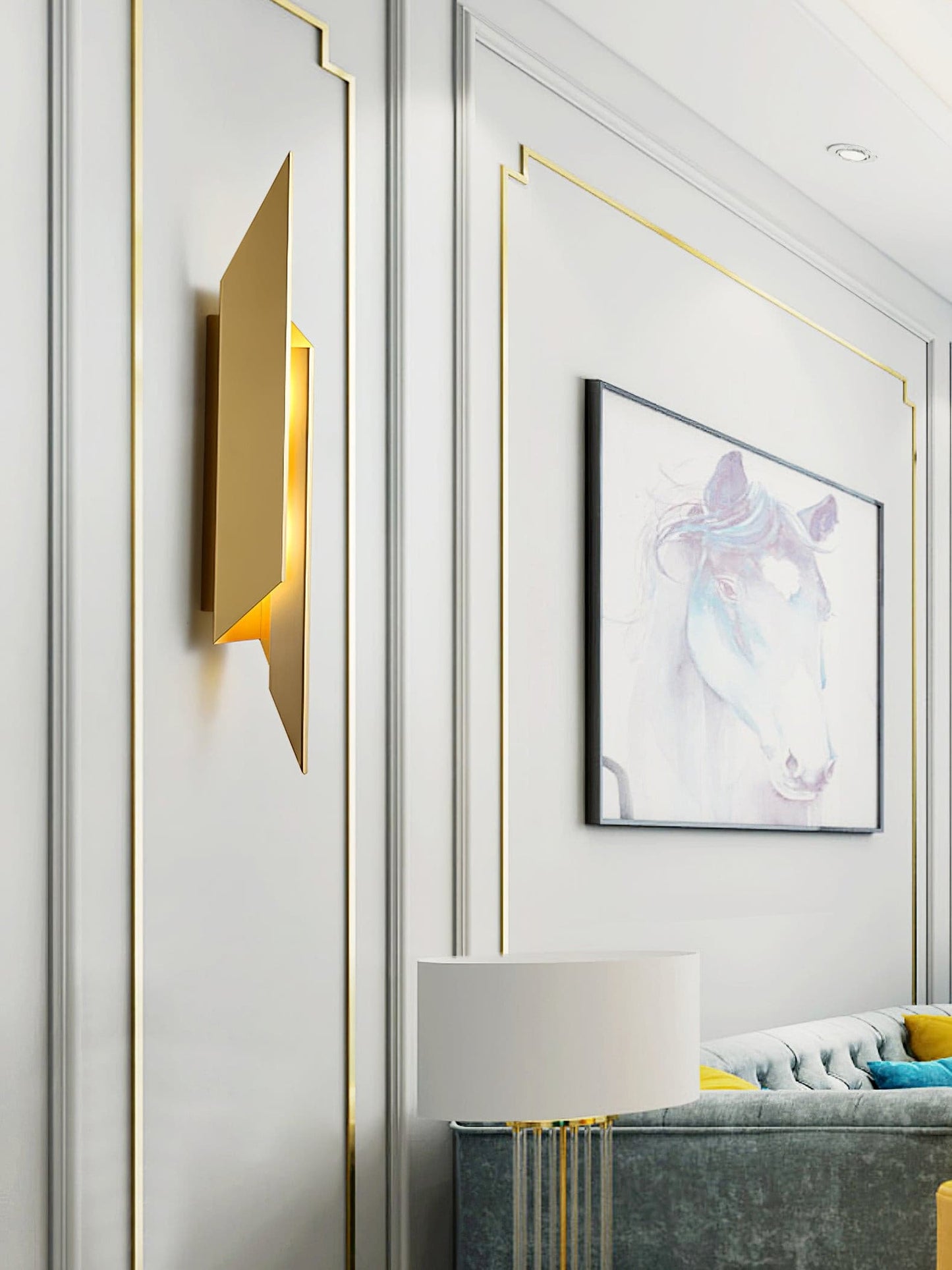 Ultra Slim Contemporary LED Wall Lamp