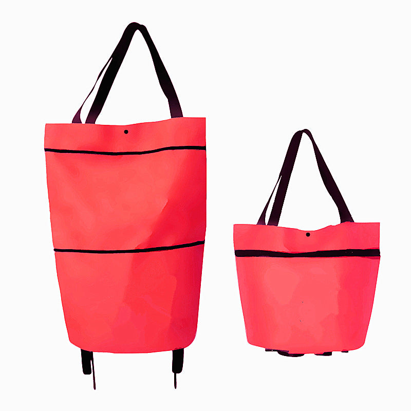Collapsible Folding Grocery Cart Bag