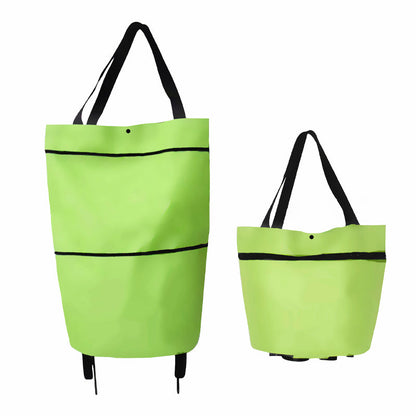 Collapsible Folding Grocery Cart Bag