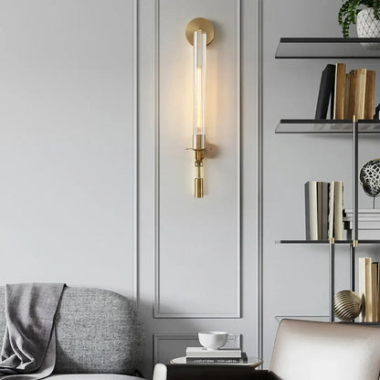 Vintage Style Glass Wall Light