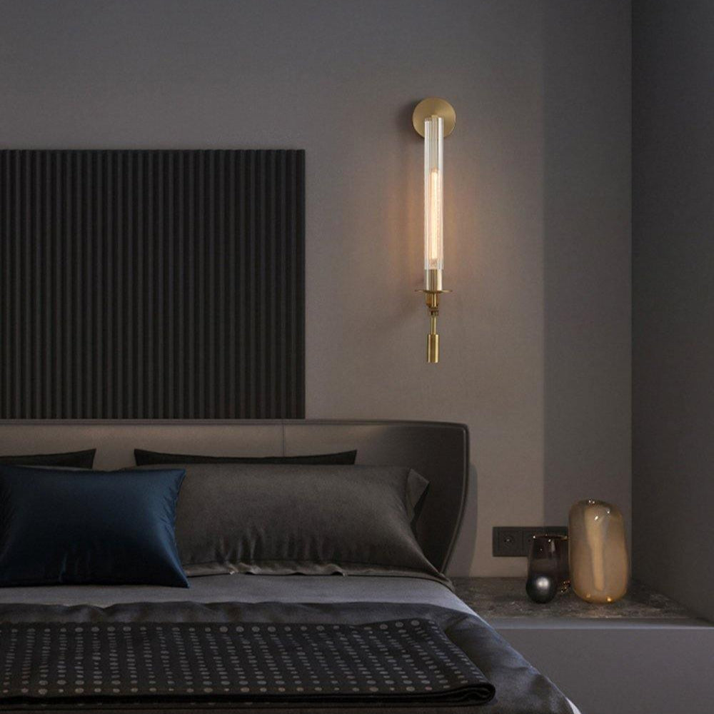 Vintage Style Glass Wall Light