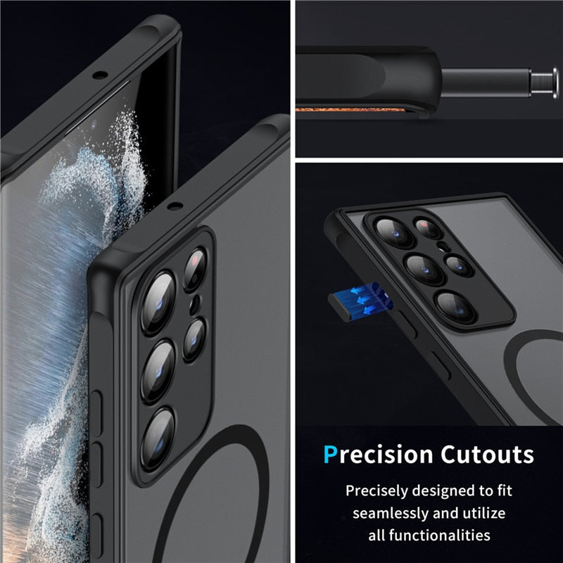 Durable Magnetic Phone Case for Samsung