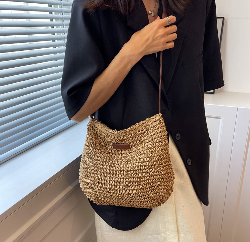 Fesara | Chic Boho Shoulder Bag | Handmade Unique Tote