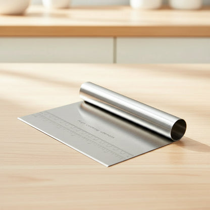 Premium Stainless Steel Baking Spatula and Scraper - Fesara