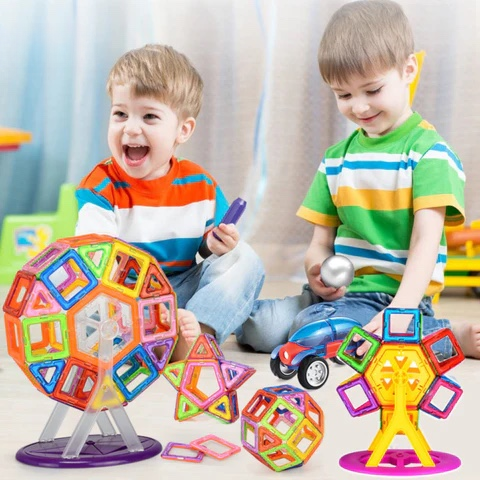 Magnetic Kids Building Blocks Set for Learning Fun