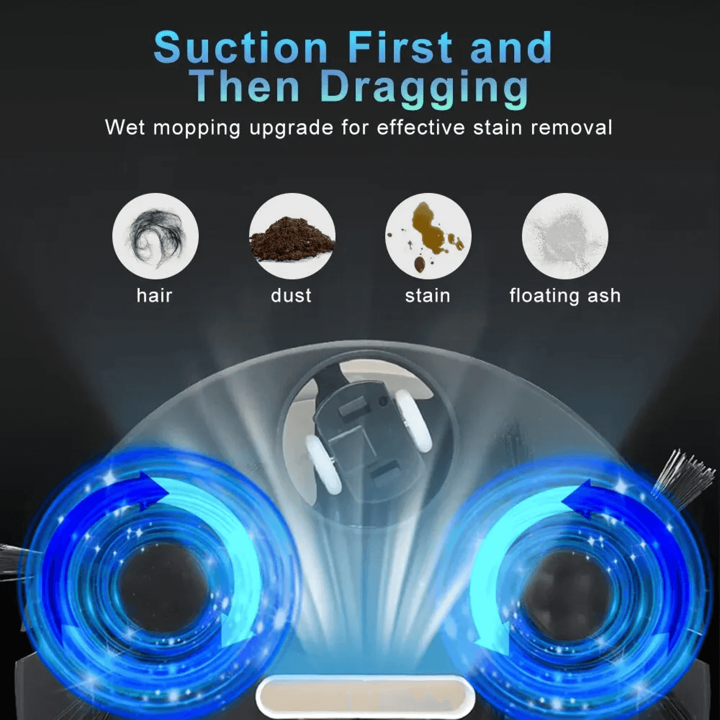 Premium Robot Vacuum with Mop & Self Charge