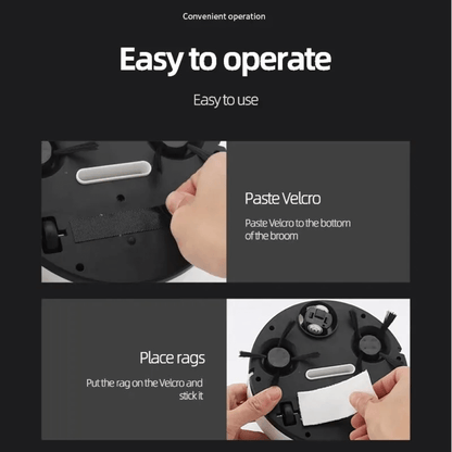 Premium Robot Vacuum with Mop & Self Charge