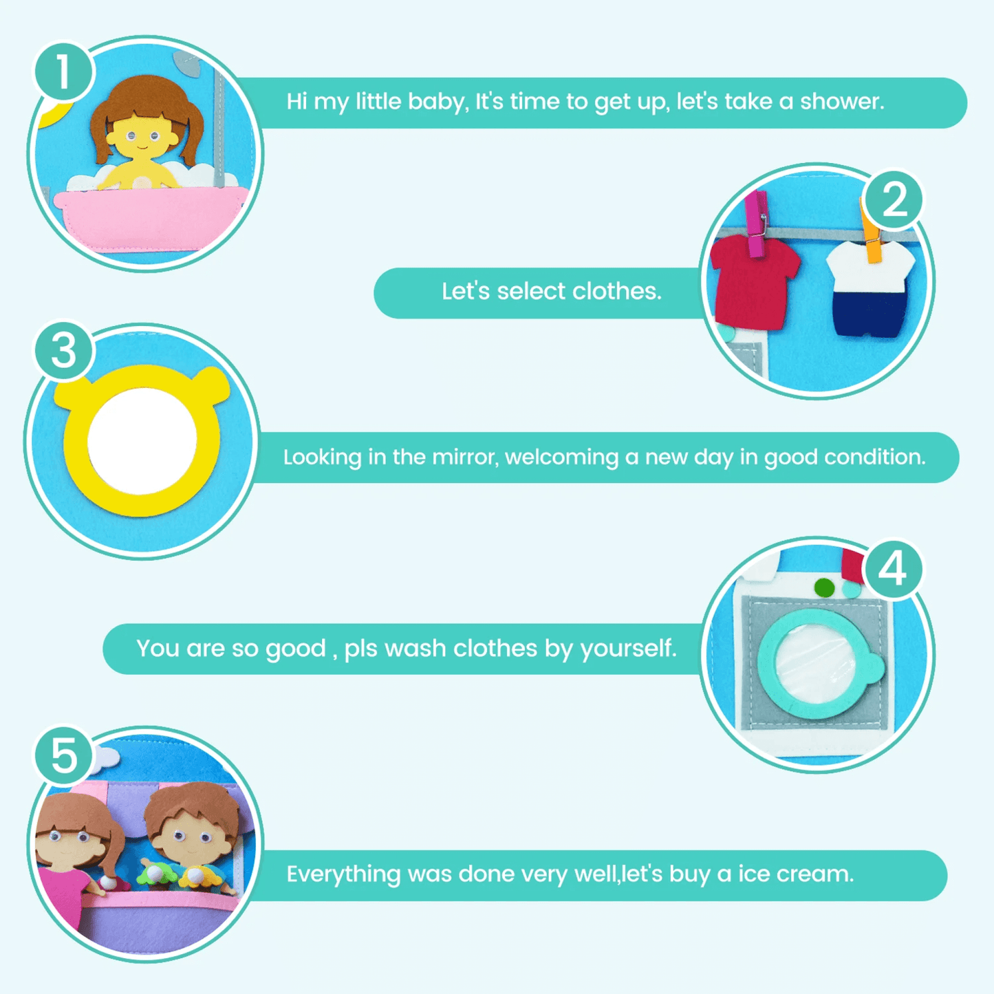 Educational Baby Play Board | Interactive 3D Learning Toy