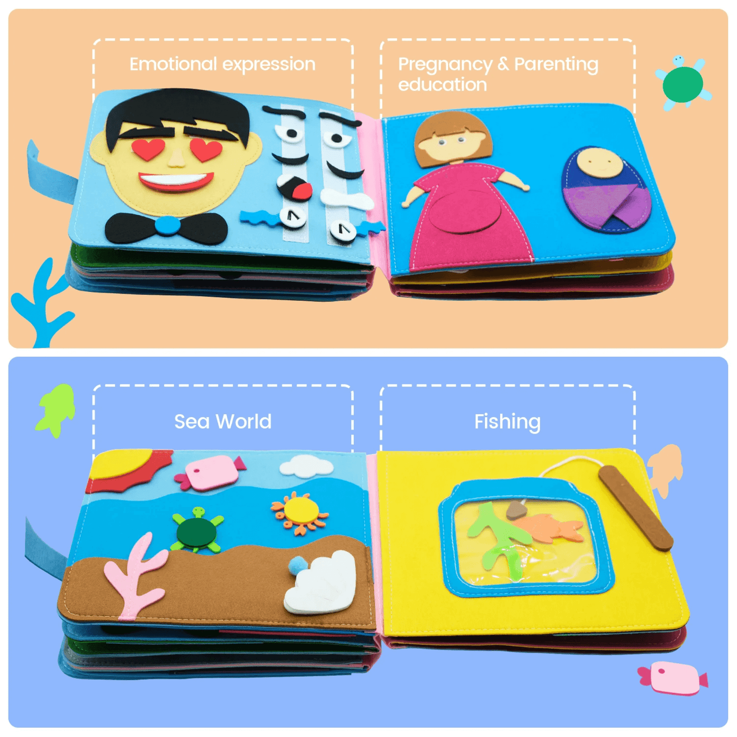 Educational Baby Play Board | Interactive 3D Learning Toy