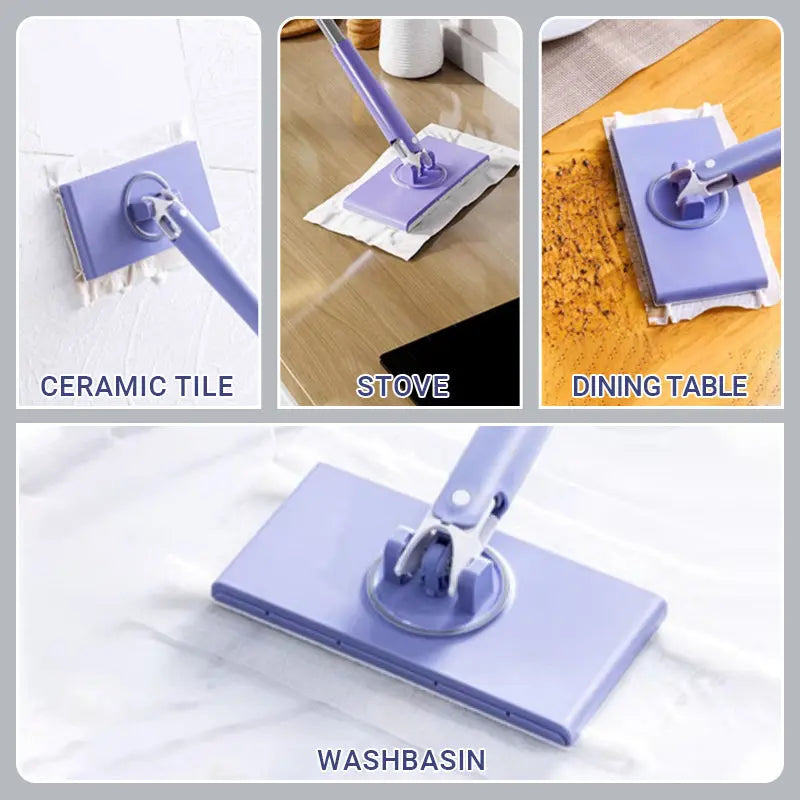 Easy Grip Handle Mop for Wet Floors
