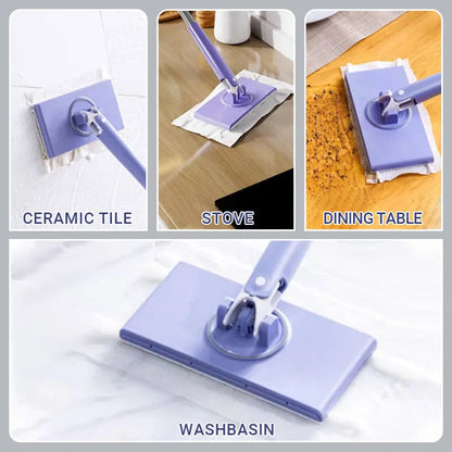 Easy Grip Handle Mop for Wet Floors