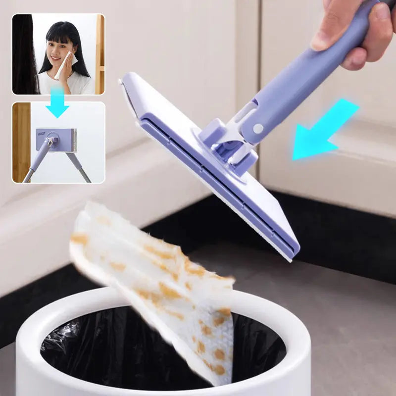 Easy Grip Handle Mop for Wet Floors