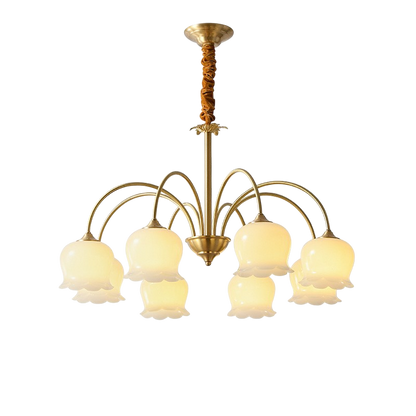 Luxurious Copper Pendant Light Fixture - Fesara