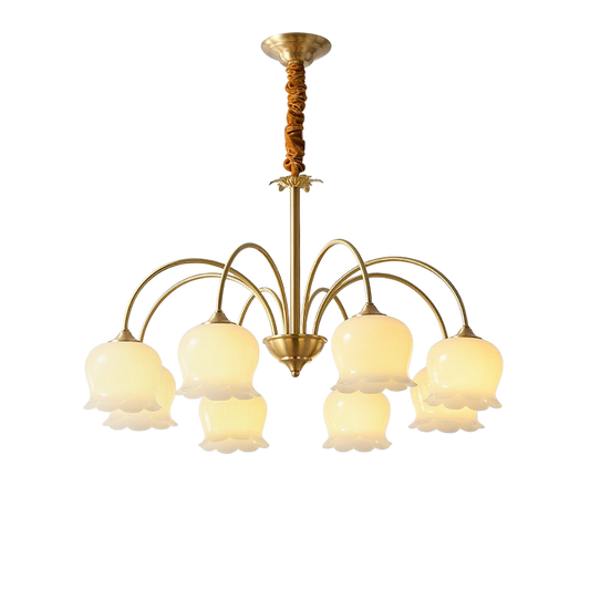 Luxurious Copper Pendant Light Fixture - Fesara