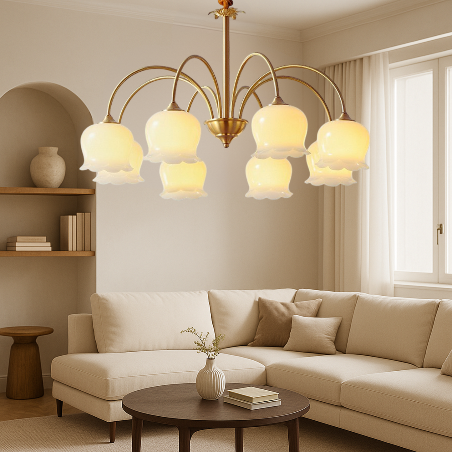 French copper chandelier 3