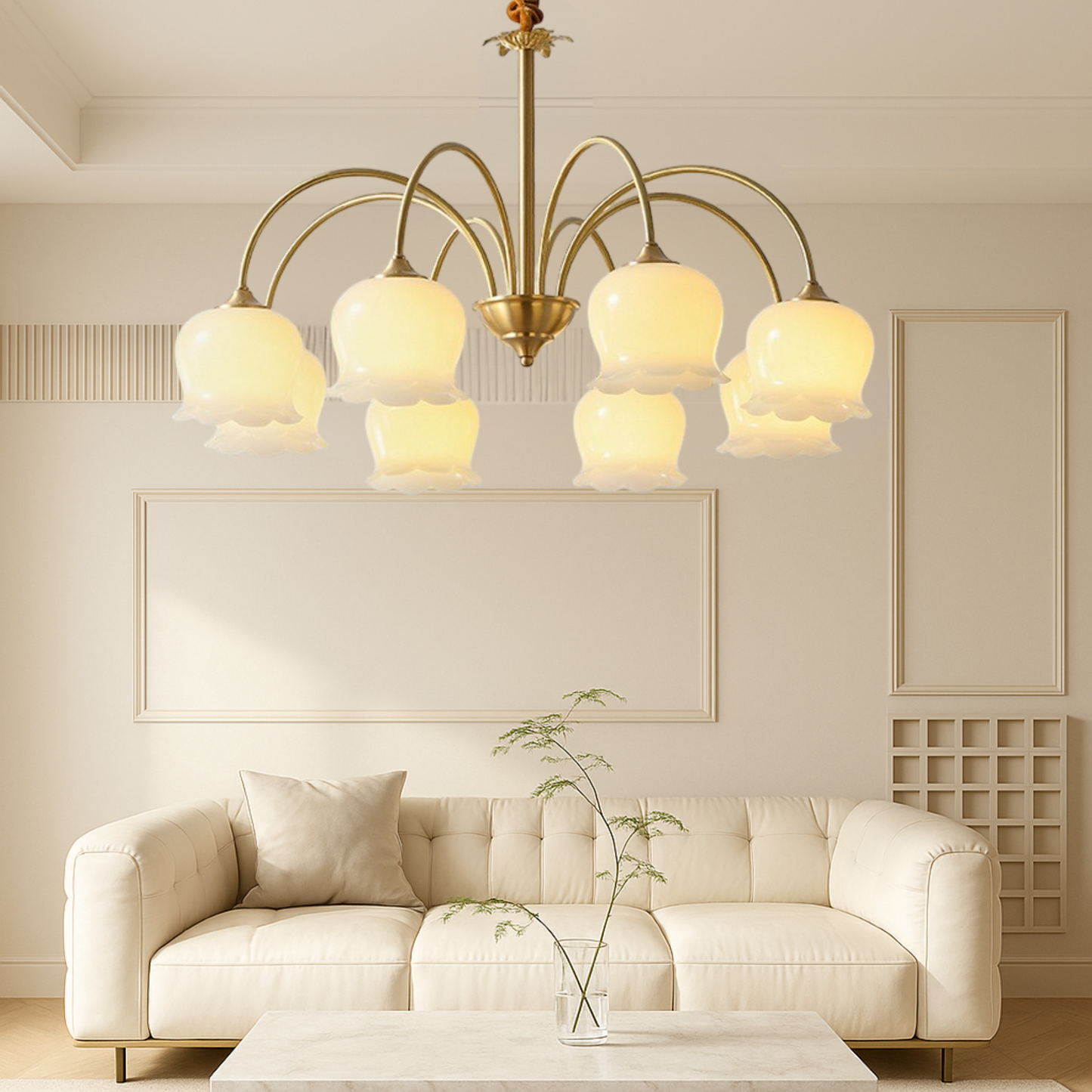 French copper chandelier 4