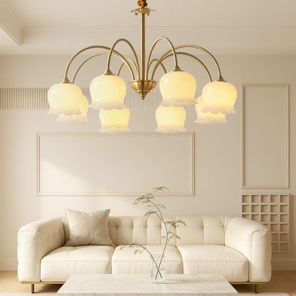 French copper chandelier 4