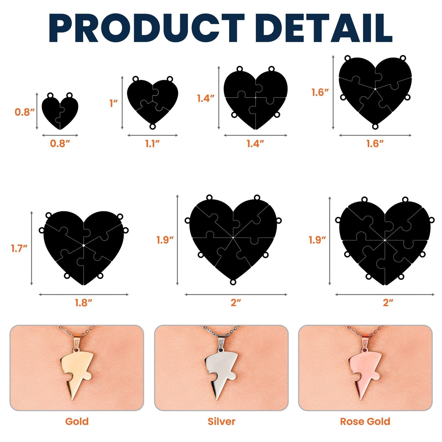 Customizable Heart Shaped Family Tree Necklace