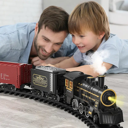 Fun Kids Train Table Set with Tracks and Cars - Fesara