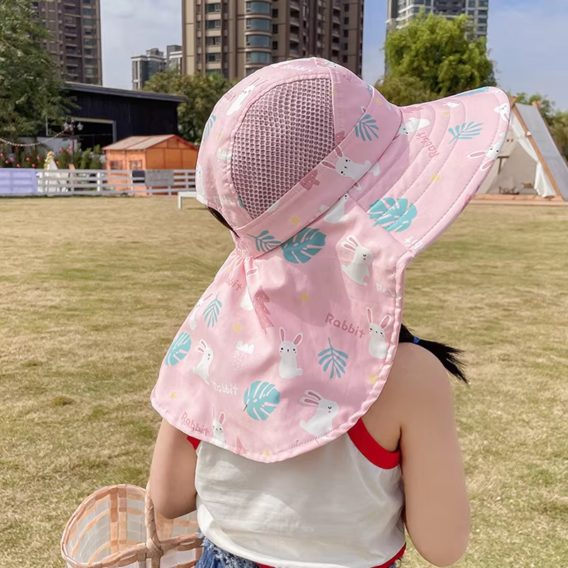 Kids UV Protective Sun Hat with Adjustable Strap