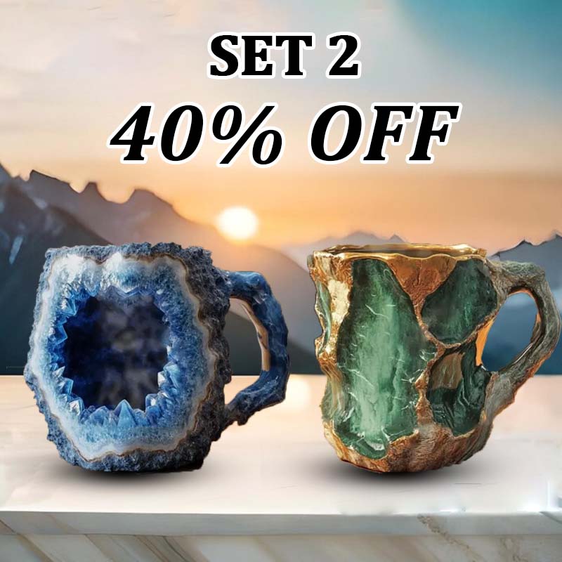 Luxurious Crystal Coffee Mugs