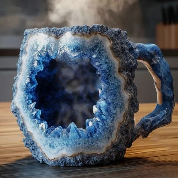 Luxurious Crystal Coffee Mugs
