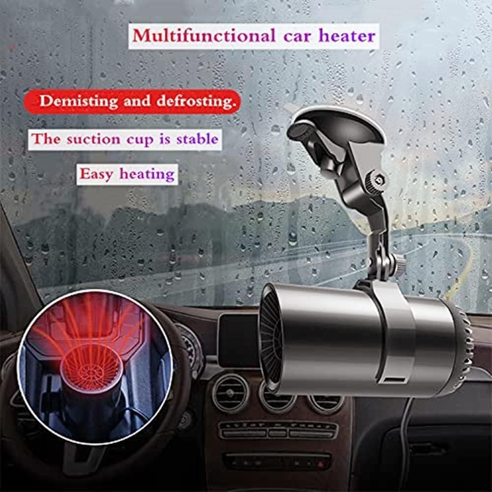 FrostNova | Efficient Portable 12V Car Heater with Quick Defrost Function 4