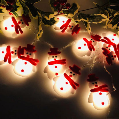 FrostyGlow – Snowman Christmas Tree Lights and Hanging Ornaments 5
