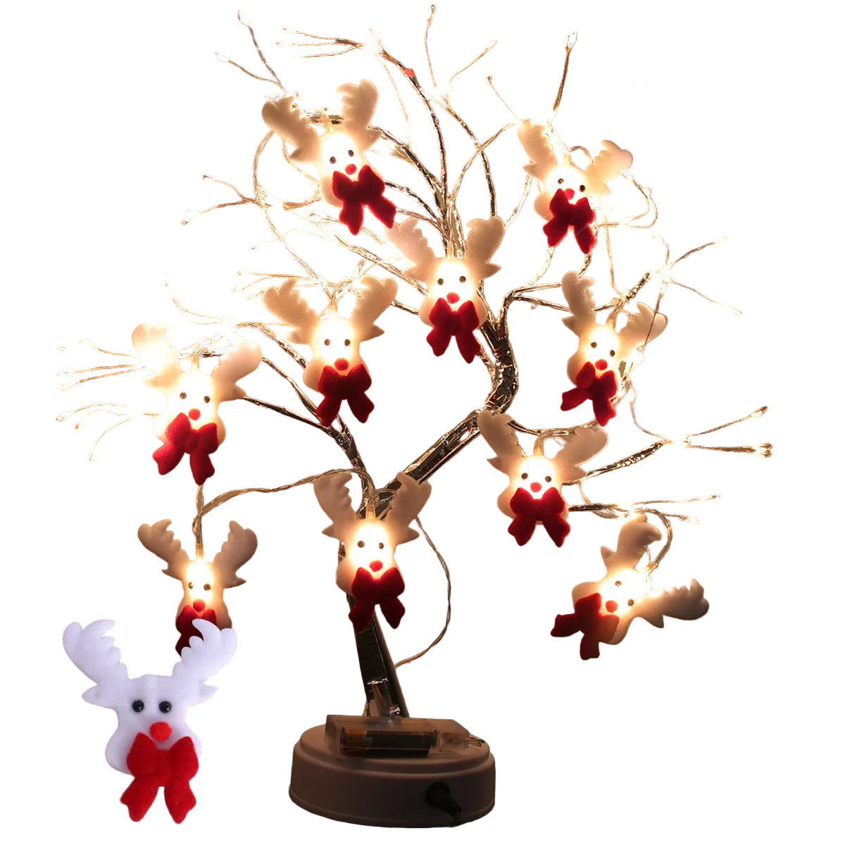 FrostyGlow – Snowman Christmas Tree Lights and Hanging Ornaments 7