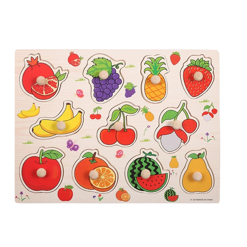 Colorful Wooden Jigsaw Puzzle
