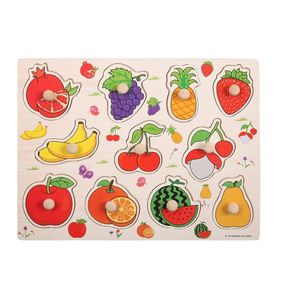 Colorful Wooden Jigsaw Puzzle