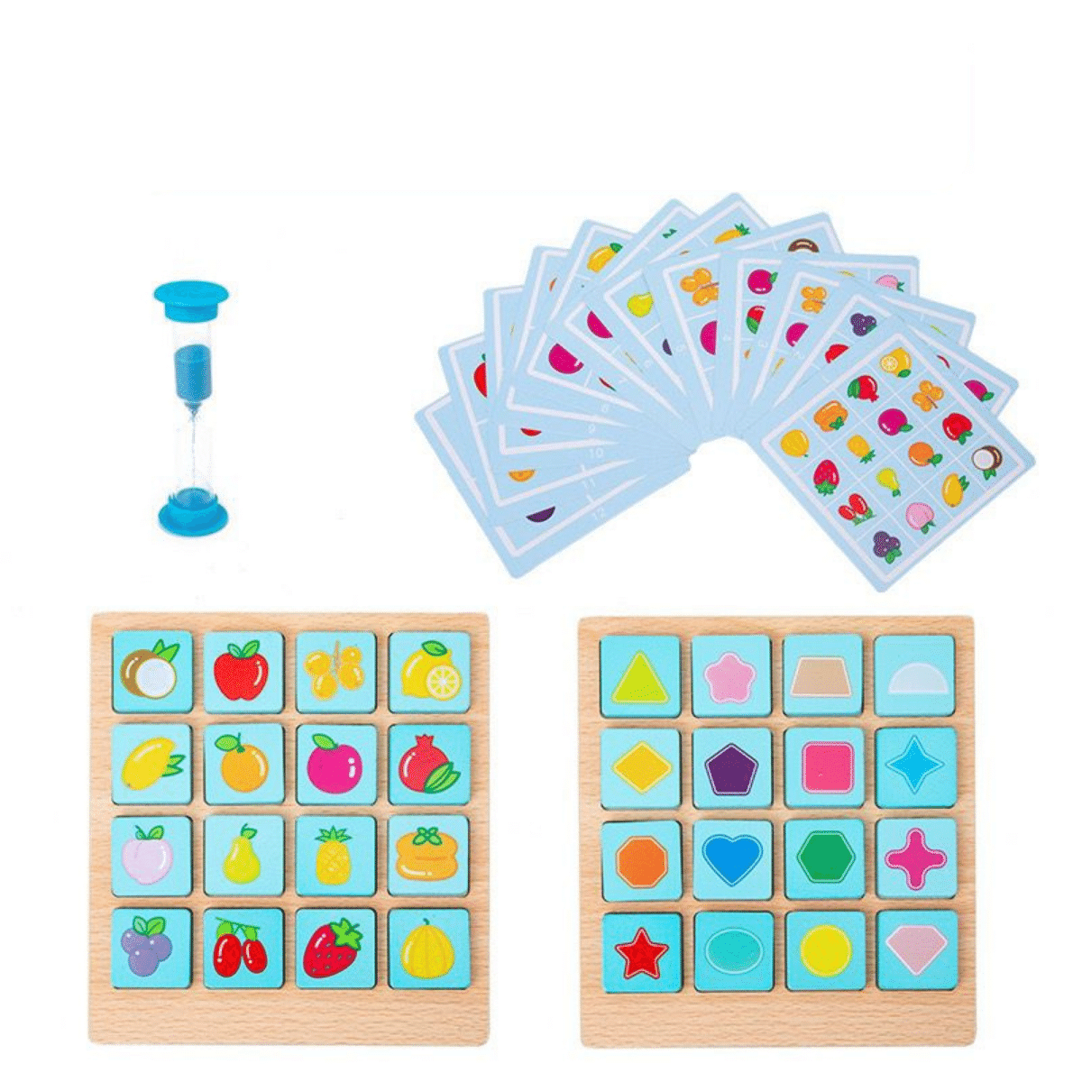 Fun Wooden Brain Teaser Puzzle Board - Fesara