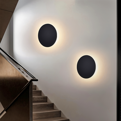 Sleek Round LED Wall Lamp
