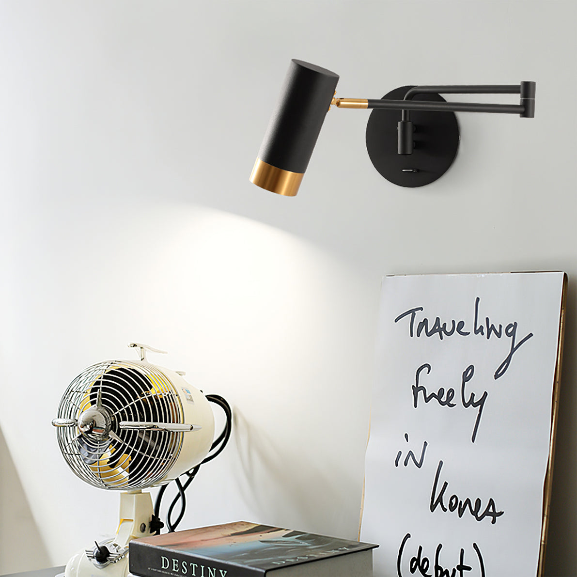 Adjustable LED Wall Lamp for Flexible Lighting
