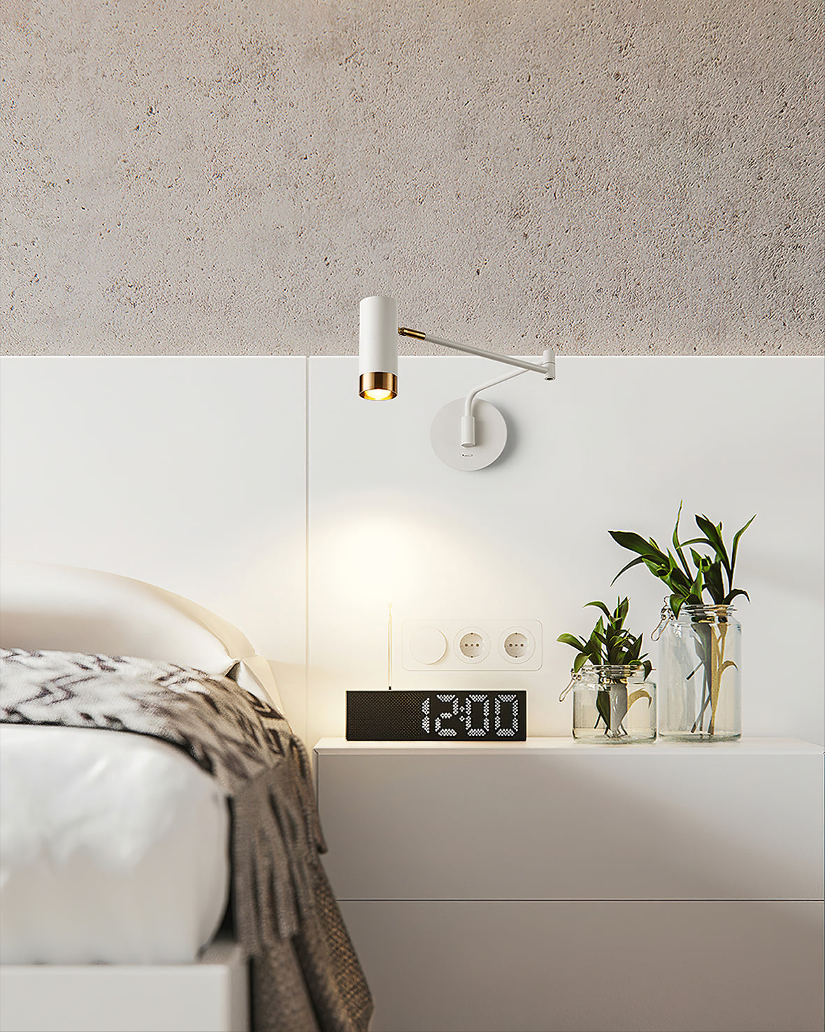 Adjustable LED Wall Lamp for Flexible Lighting