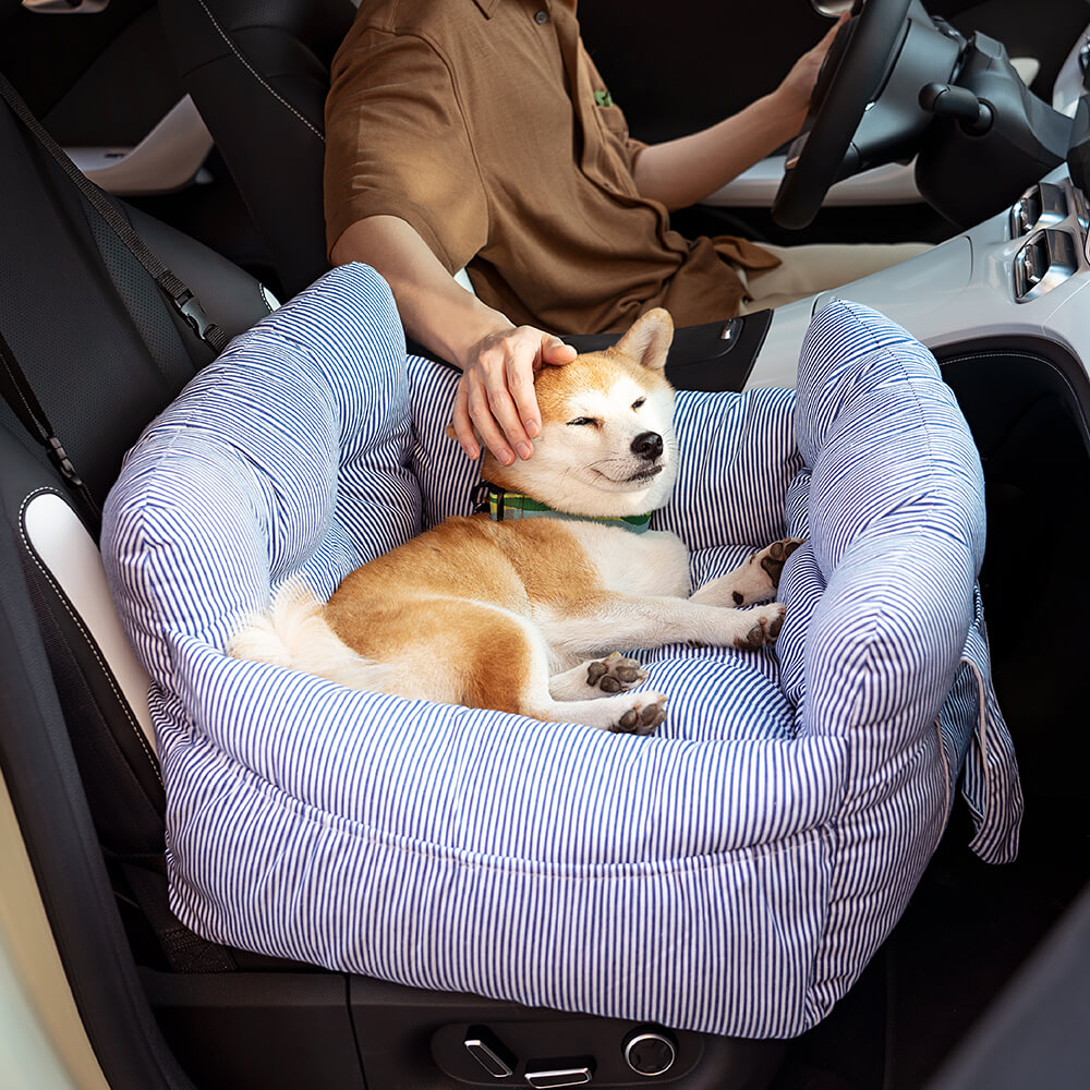 Cozy Pet Car Seat - Safe & Comfortable Dog Bed