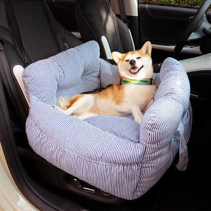Cozy Pet Car Seat - Safe & Comfortable Dog Bed