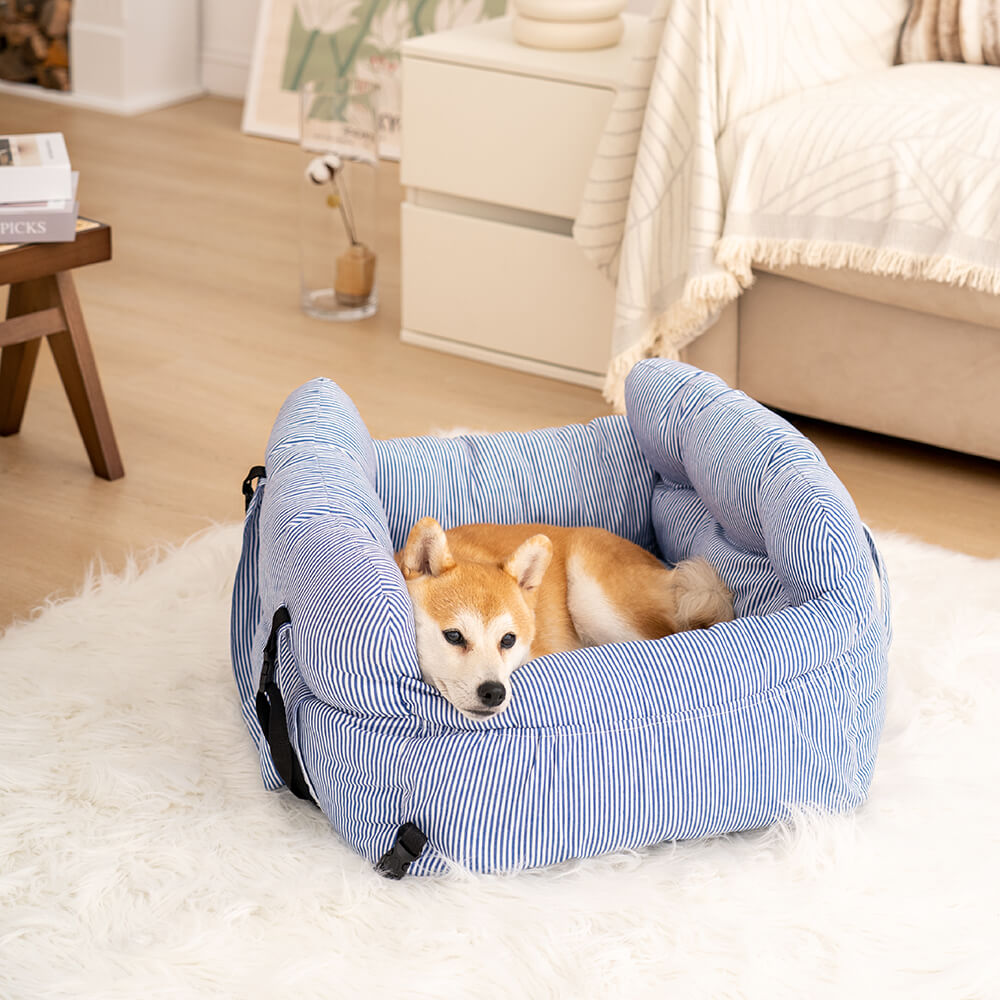Cozy Pet Car Seat - Safe & Comfortable Dog Bed