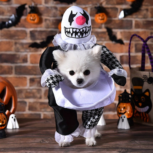 Spooky Cute Dog Costume Small Pet Halloween Suit - Fesara