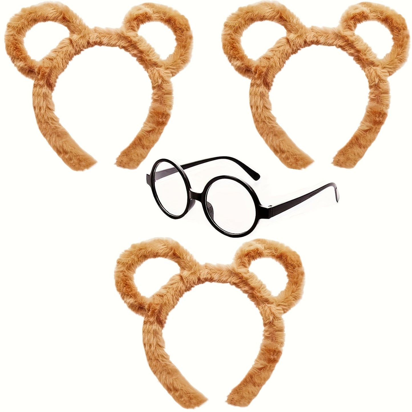 Fun Animal Halloween Costume Kit | Headband & Glasses - Fesara
