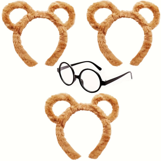 Fun Animal Halloween Costume Kit | Headband & Glasses - Fesara